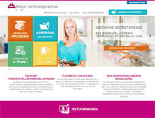Tablet Screenshot of kultuurenvormingscentrum.be